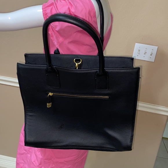 JOY & IMAN Black tote/shoulder bag - Picture 7 of 10